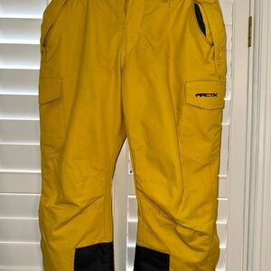 Arctix Men's Mustard ski pants
